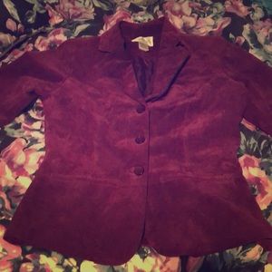 Purple blazer